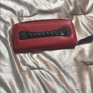 Red and Black clutch